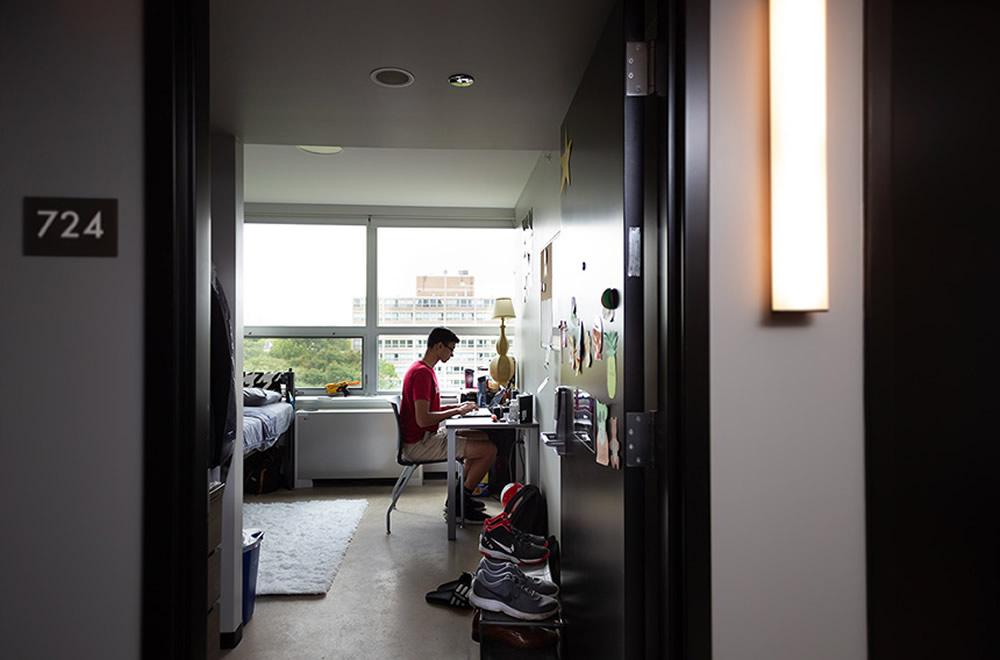 学生寮部屋1