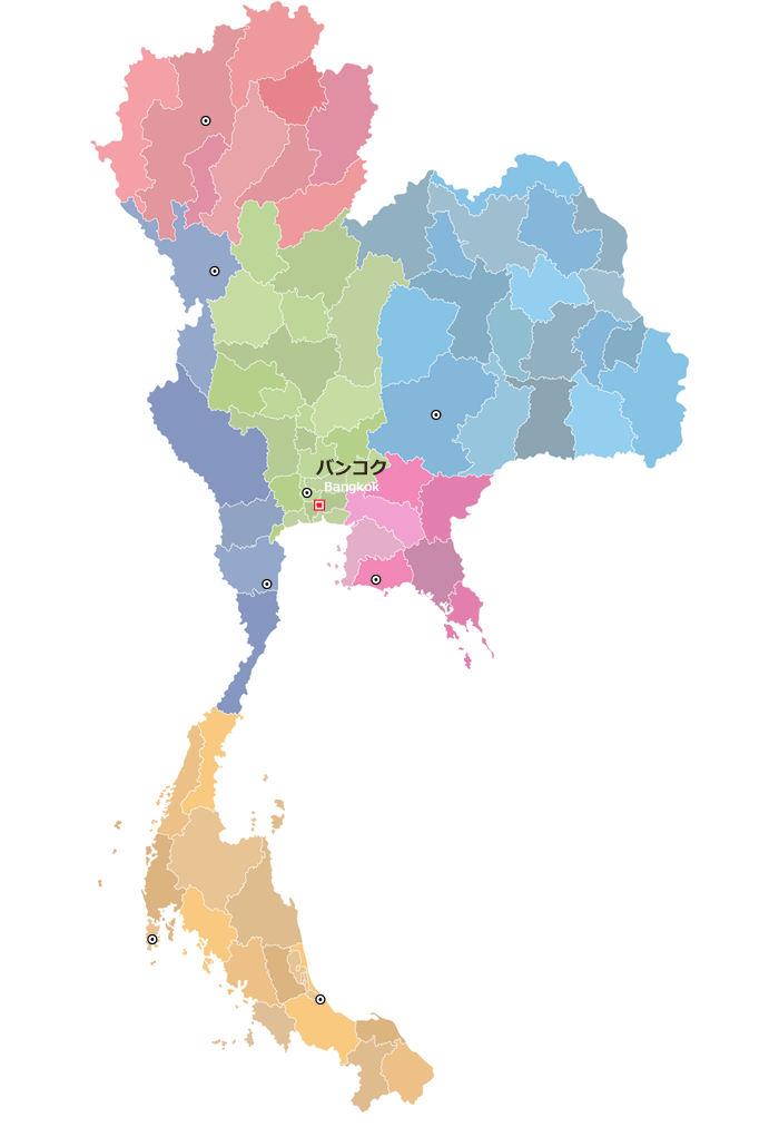 タイ（Thailand）地図