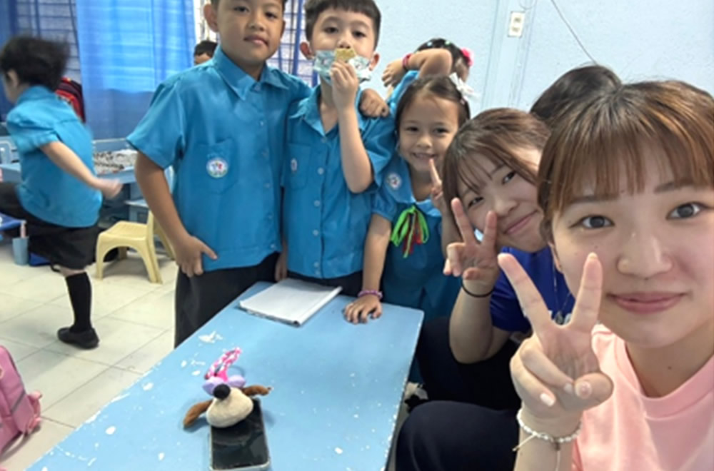 子どもたちとボランティア3