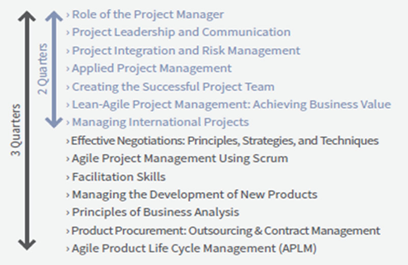 Project and Program Management プロジェクトアンドプログラムマネジメント
